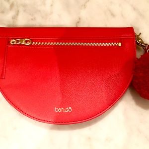 New without tags Ban.do clutch with Pom